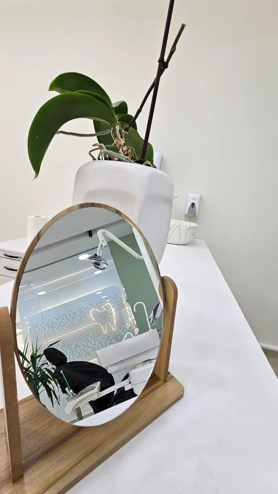 Detaj nga ambienti i klinikës Optimus Dental